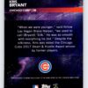 Kris Bryant Super Sensations Topps Chrome