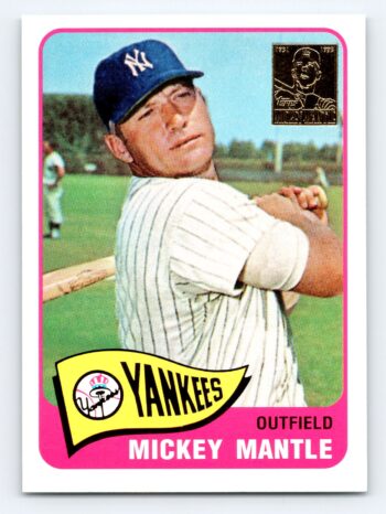 Mickey Mantle 1965 Topps Commemorative Set