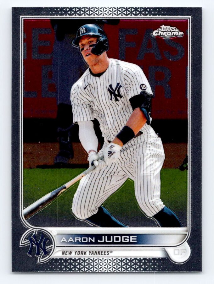 Aaron Judge Topps Chrome