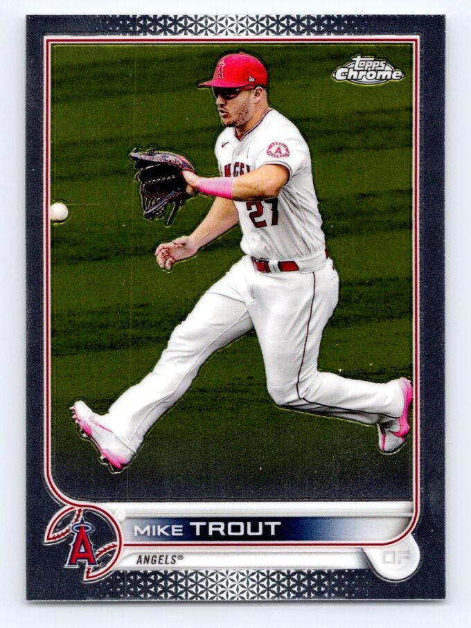 Mike Trout Topps Chrome