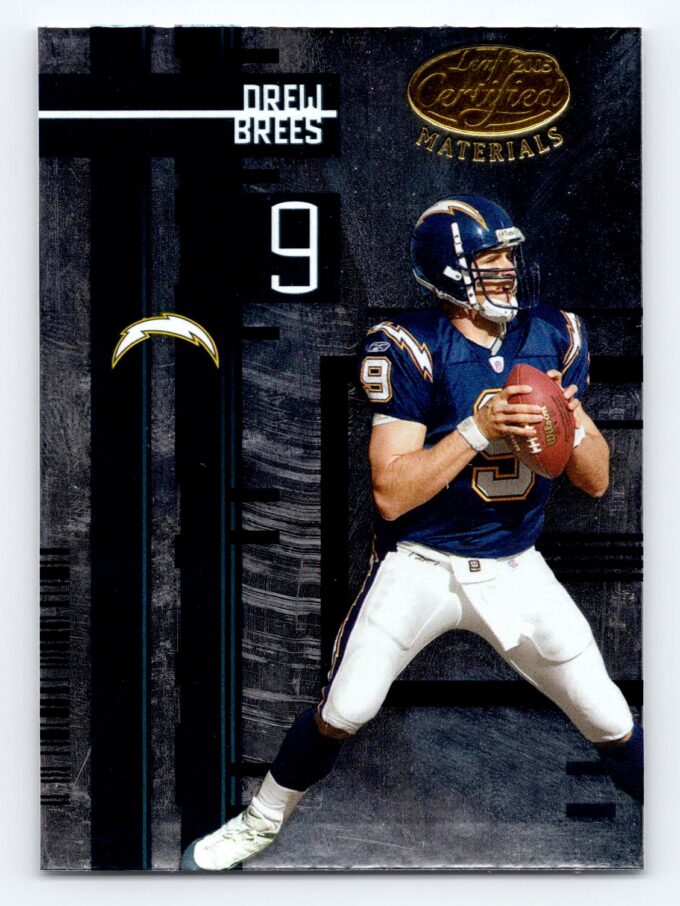 Drew Brees Leaf Certified Materials