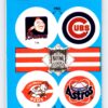 Braves Cubs Reds Astros 1989 Fleer Baseball Sticker