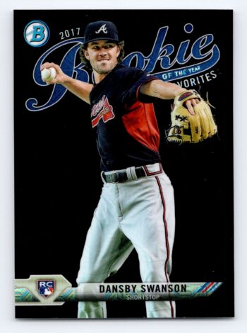 Dansby Swanson RC Bowman ROY Favorites