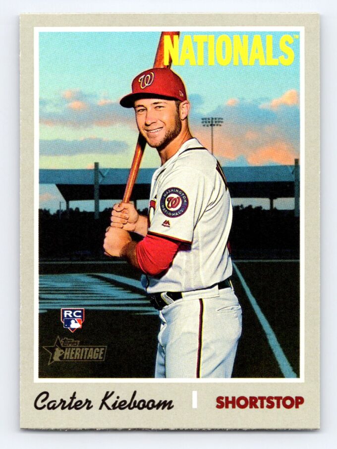 Carter Kieboom RC Topps Heritage