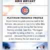 Kris Bryant /99 Green Bowman Platinum