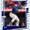 Christian Yelich Nickname "Yeli" Blue Stars Donruss
