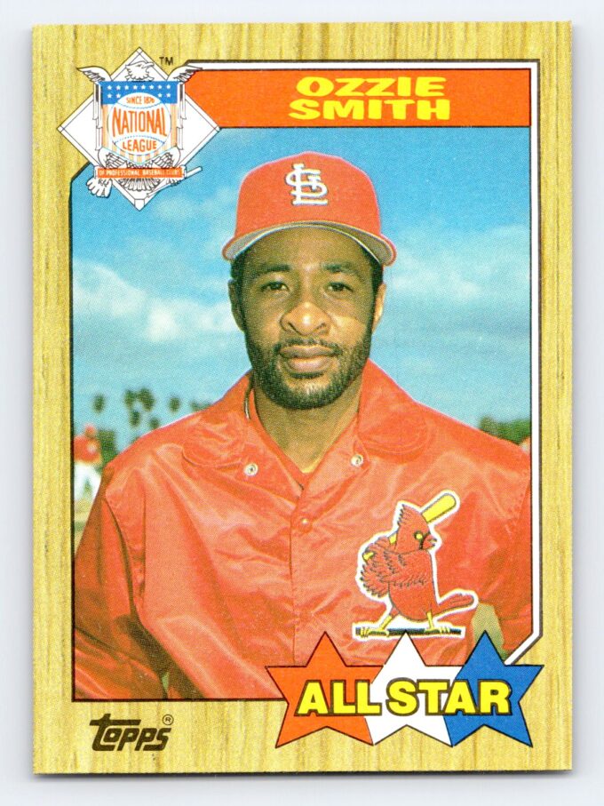 Ozzie Smith 1987 Topps All Star