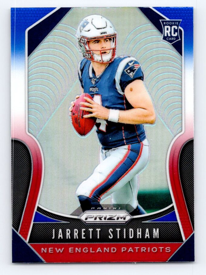 Jarrett Stidham RC Prizm Red White Blue