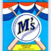 Mariners 1989 Fleer Baseball Sticker