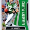 Joe Namath Green Legendary Talents Prizm