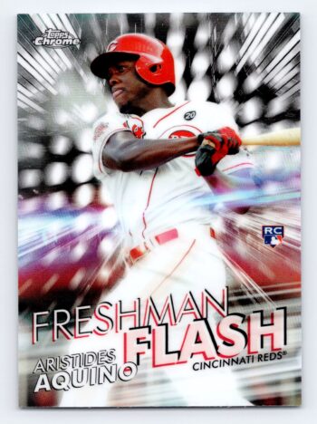 Aristides Aquino RC Freshman Flash Topps Chrome
