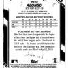 Pete Alonso RC Bowman Platinum