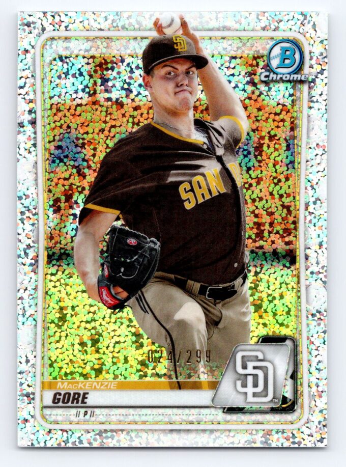 MacKenzie Gore White Speckle /299 Bowman Chrome