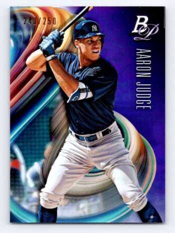 Aaron Judge /250 Purple Bowman Platinum