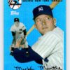 Mickey Mantle 2008 Topps Factory Set Chrome Blue Refractor #MMR-54 HOF