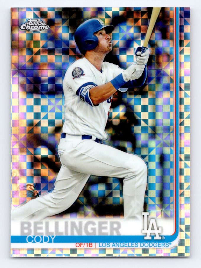 Cody Bellinger X-Fractor Refractor Topps Chrome