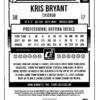 Kris Bryant Blue Foil Donruss