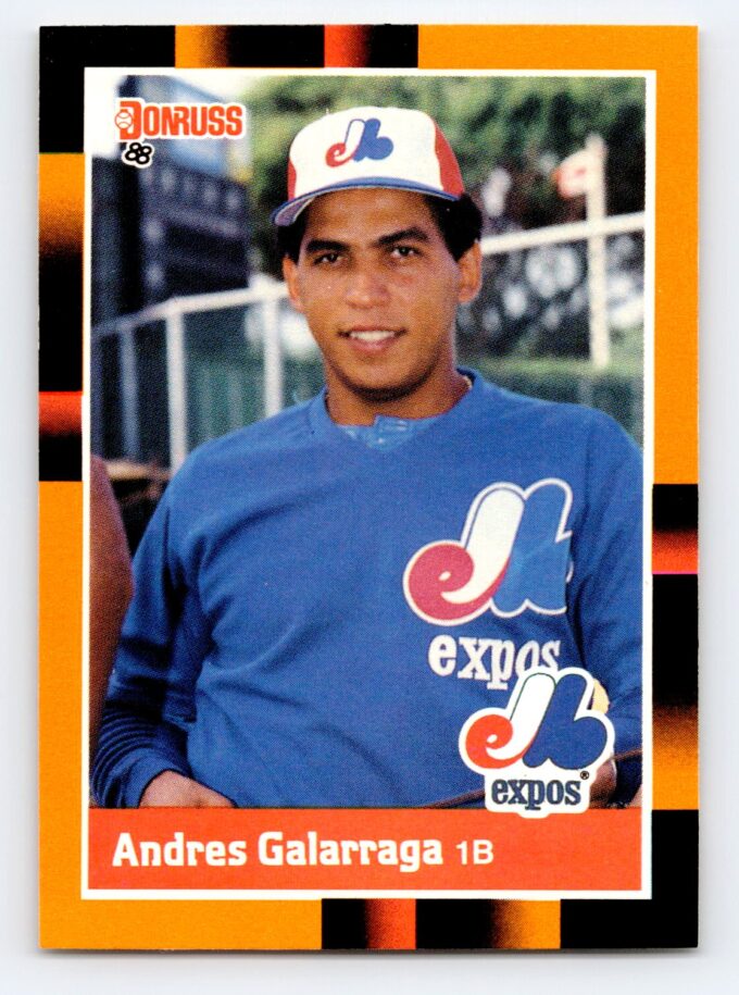 Andres Galarraga 1988 Donruss Baseball's Best