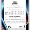 Kris Bryant Ice Foil Bowman Platinum