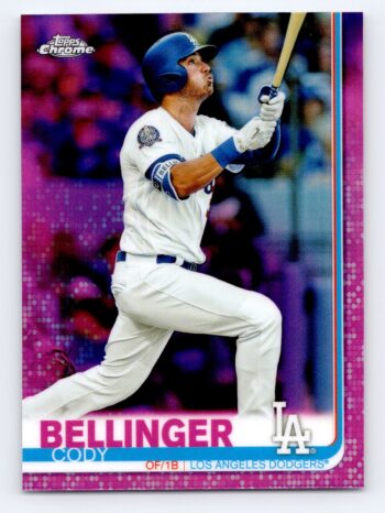 Cody Bellinger Pink Refractor Topps Chrome