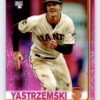 Mike Yastrzemski RC Pink Refractor Topps Chrome