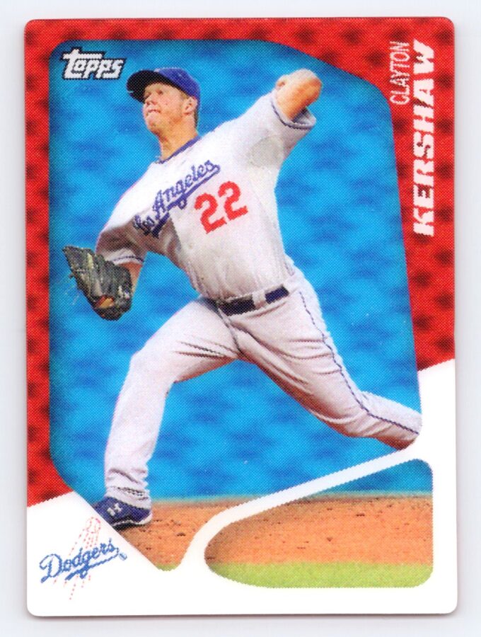 Clayton Kershaw 3D 2020 Topps T18