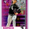 Michael Kopech RC Pink Refractor Topps Chrome