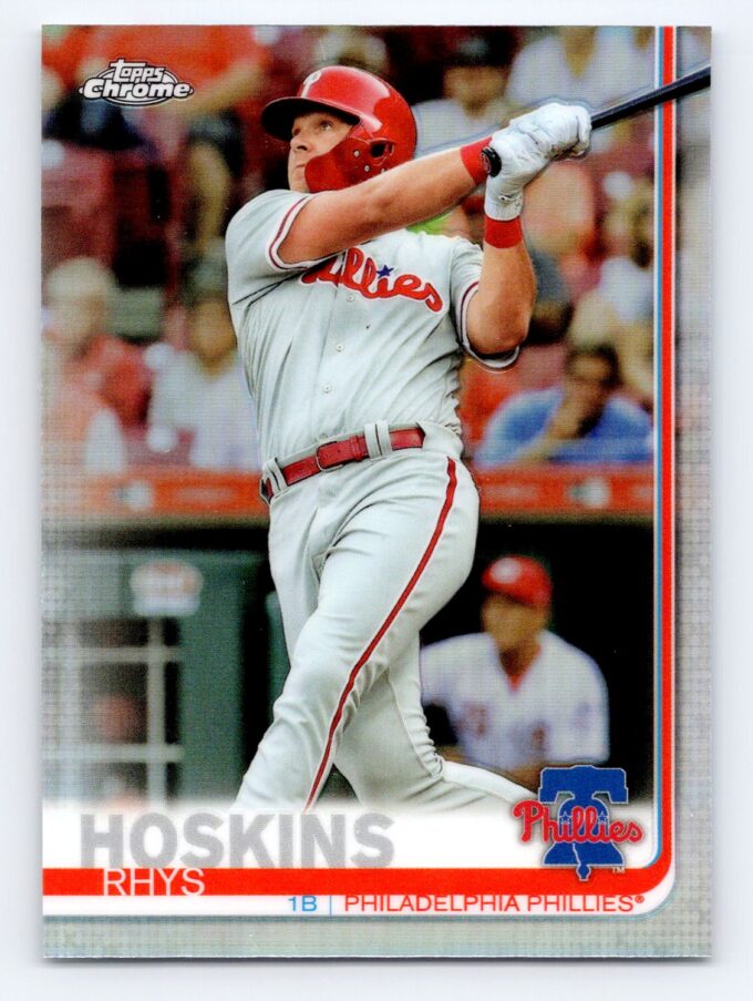 Rhys Hoskins Refractor Topps Chrome