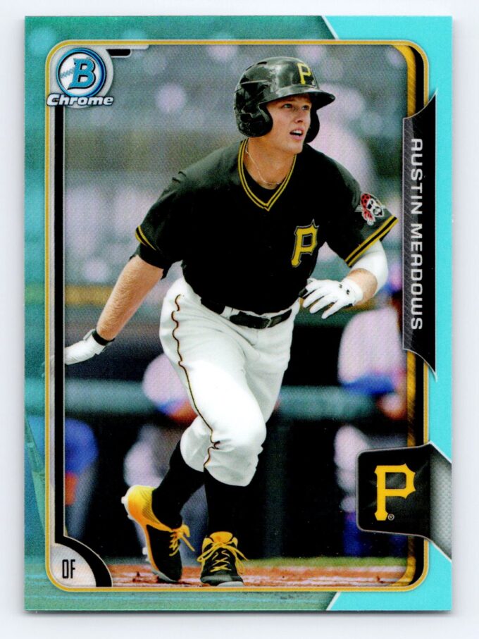 Austin Meadows Teal Bowman Chrome