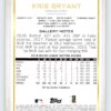 Kris Bryant Topps Gallery