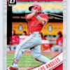 Mike Trout Holo Refractor Donruss Optic