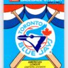Blue Jays 1989 Fleer Baseball Sticker