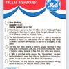 Dodgers Expos Mets Phillies 1989 Fleer Baseball Sticker