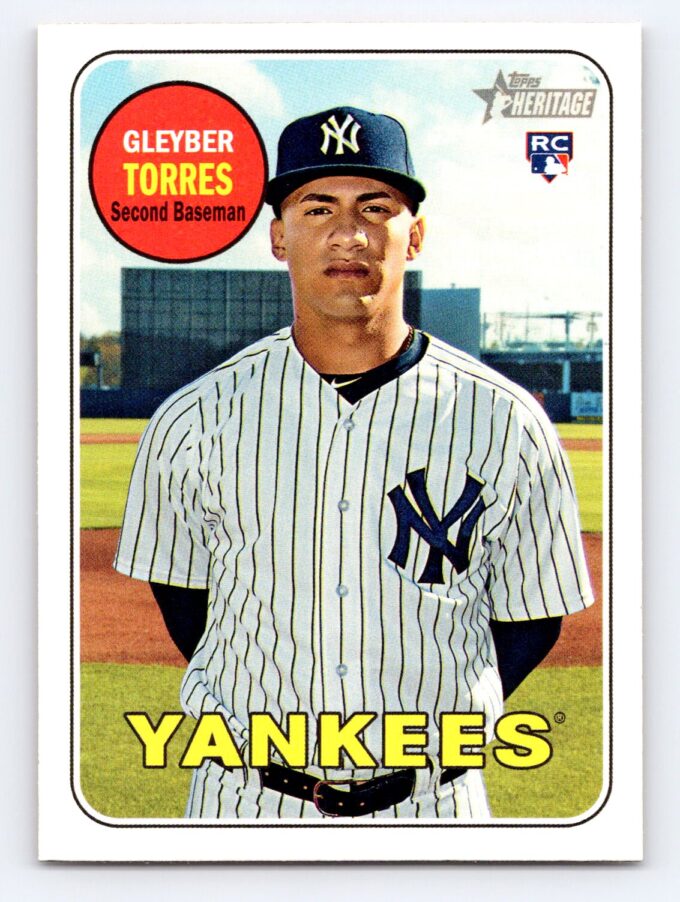 Gleyber Torres RC Topps Heritage