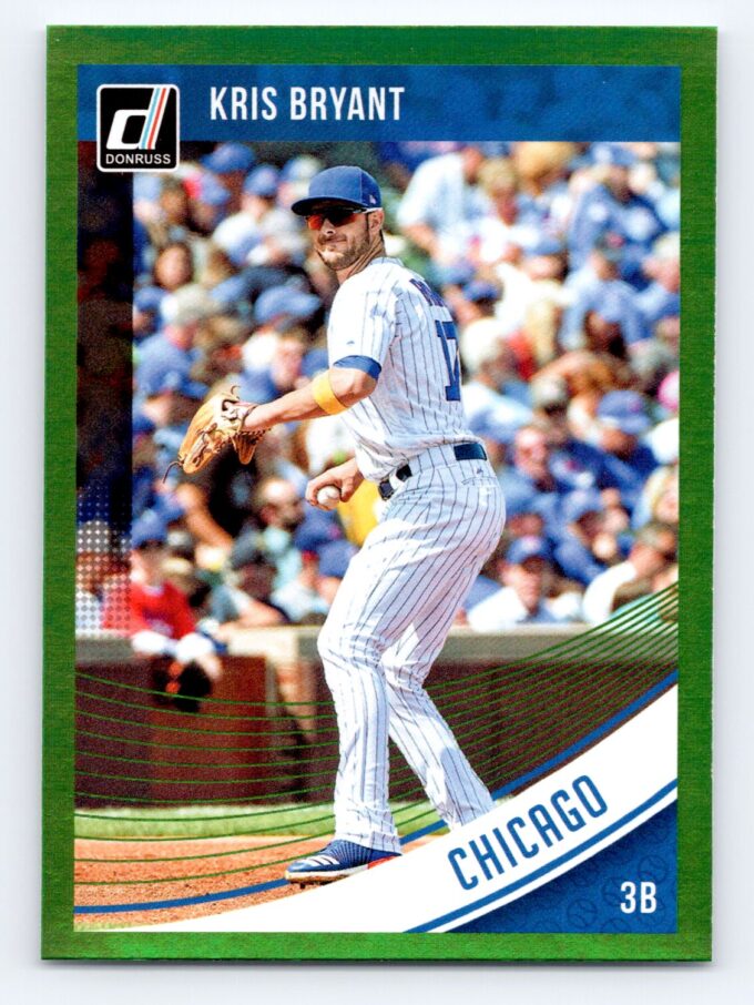 Kris Bryant Green Donruss