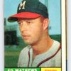 Ed Mathews 1961 Topps MC