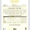 Willy Adames RC Topps Gallery
