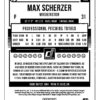 Max Scherzer /99 Gold Foil Donruss Press Proof