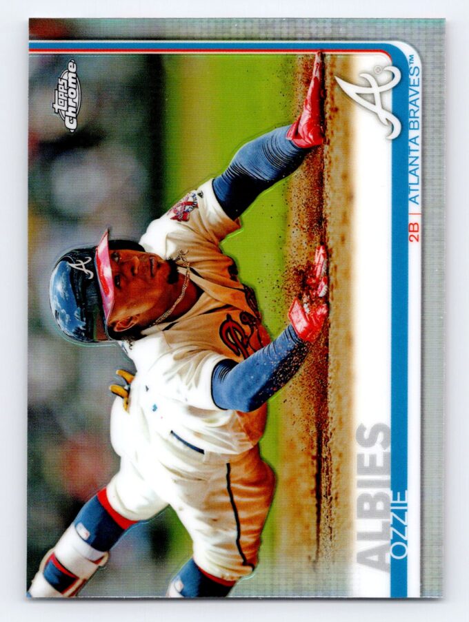 Ozzie Albies Topps Chrome