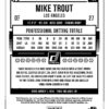 Mike Trout /199 Teal Donruss #155