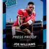Joe Williams /100 RC Donruss Silver Foil Press Proof