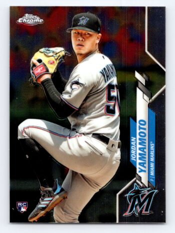 Jordan Yamamoto RC Topps Chrome