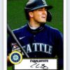 Evan White RC Topps Heritage Chrome