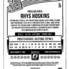 Rhys Hoskins Nickname RC Donruss Optic Rated Rookie