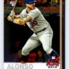 Pete Alonso RC Rookie Debut Topps Chrome Update