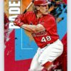 Harrison Bader Red Foil Topps Fire