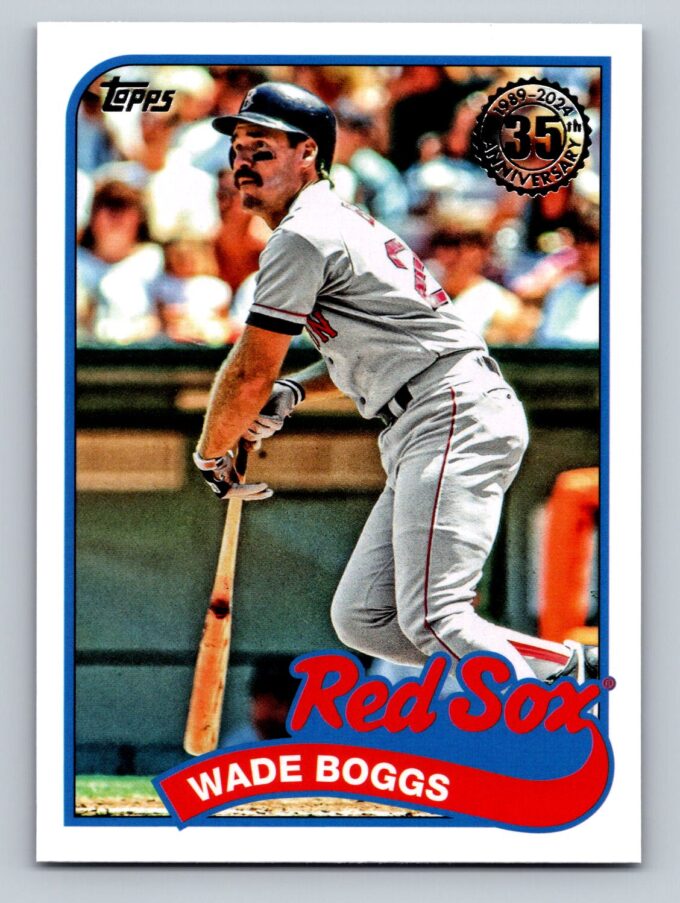 Wade Boggs HoF 35th Anniversary 2024 Topps Series 1