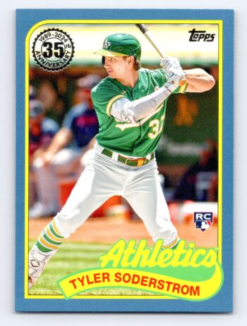 Tyler Soderstrom RC Blue Topps Series 1