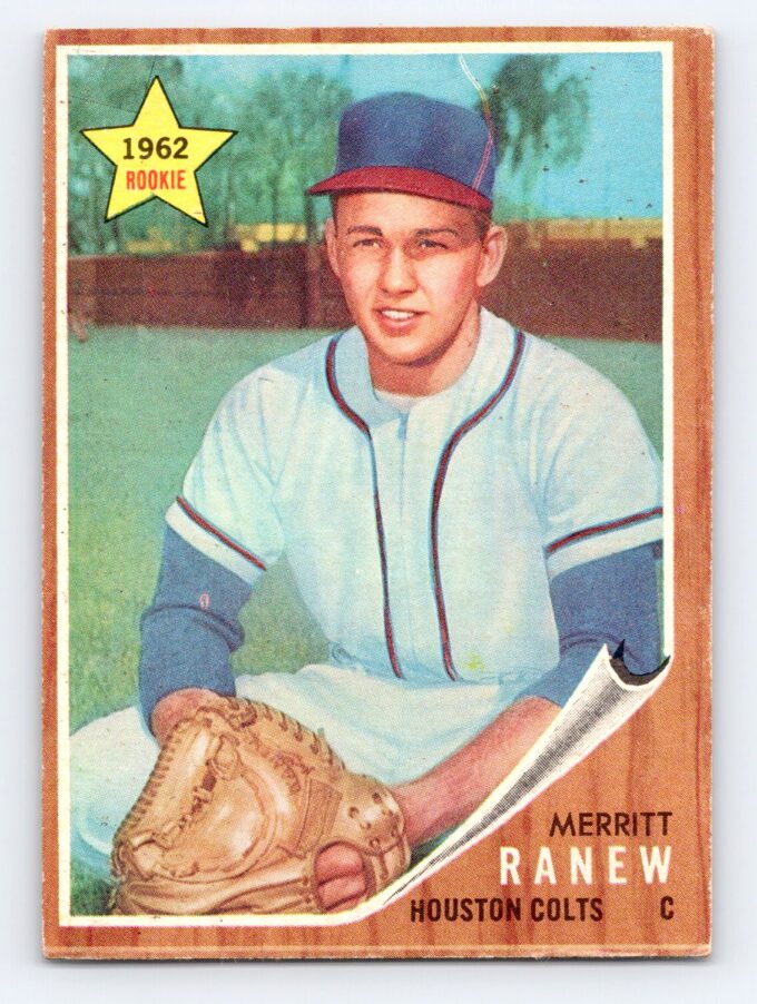 Merritt Ranew RC 1962 Topps