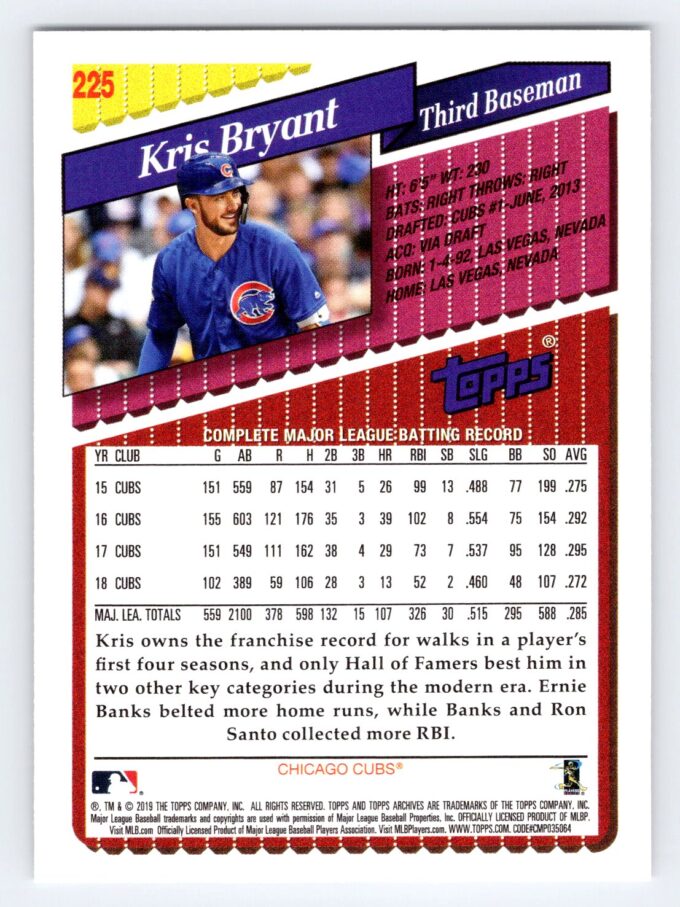 Kris Bryant Topps